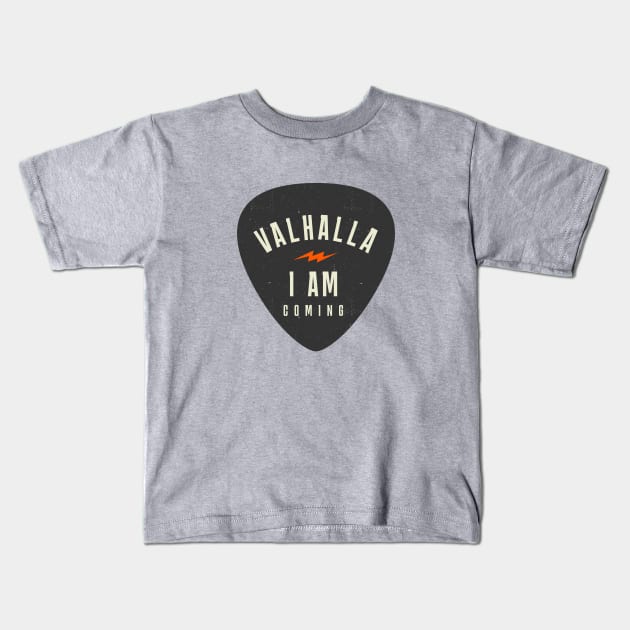 Valhalla, I am coming Kids T-Shirt by BodinStreet